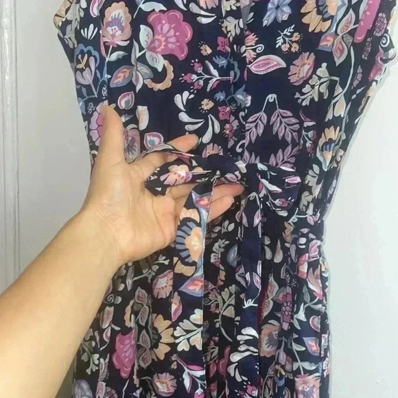 Women's Croft & Barrow® Sleeveless Maxi Shirtdress size M - Picture 7 of 10